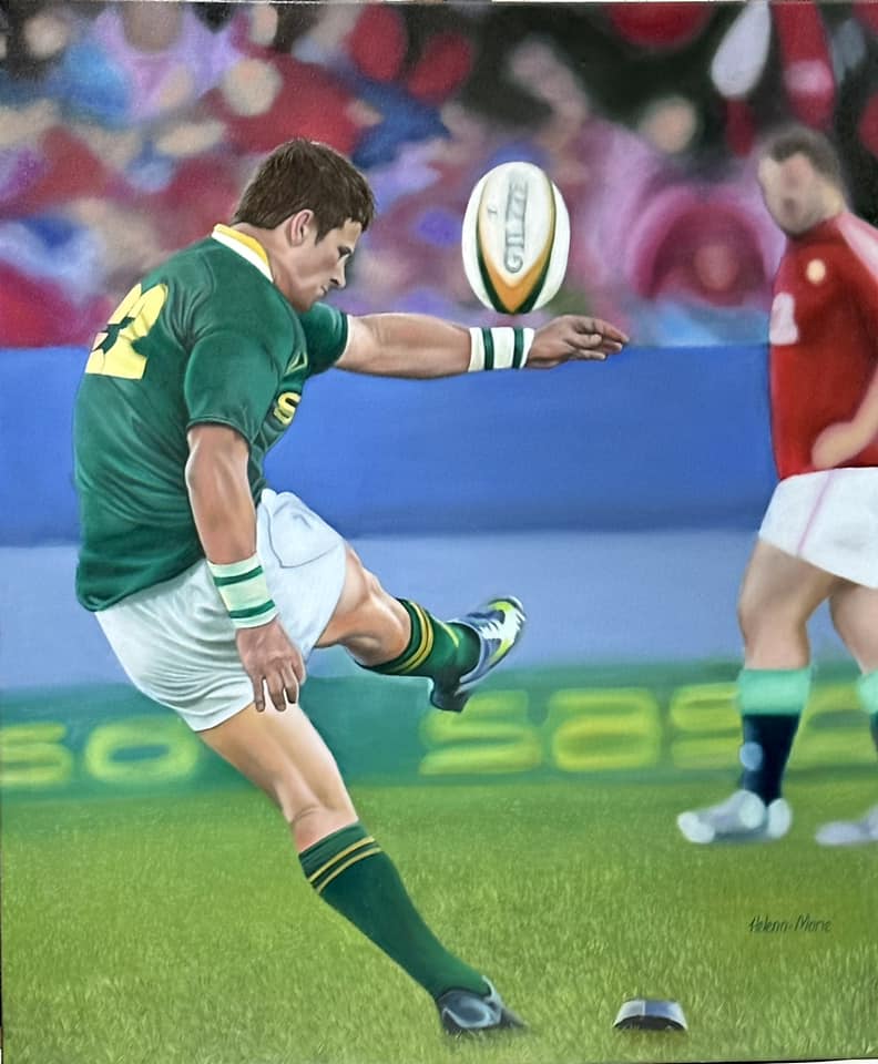 For Charity Auction 2023 Morne Steyn in Action